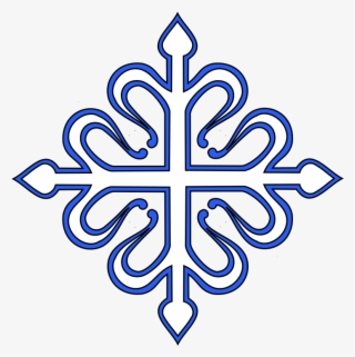 Meuble Héraldique Croix Calatrava Vidée - Snowflake #6089319