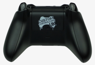 Black Crest Logo Xbox One Custom Controller #6090397