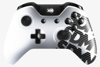 White Sdmn Xbox One Custom Controller - Sidemen Controller #6090505