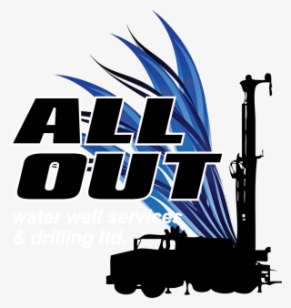 This Is A Photo Of The All Out Drilling Logo - All Out Water Well Services & Drilling Ltd #6092158