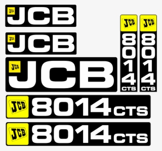 Jcb Decal Set All Things Equipment Png Komatsu Logo - Jcb Logo #6092289