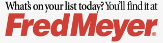 Fred Meyer Logo Png Transparent - Fred Meyer Logo #6094329