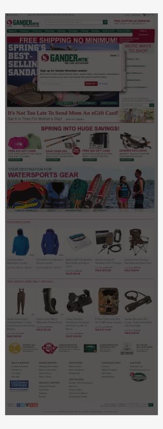 Gander Mountain Competitors, Revenue And Employees - Gander Mountain #6095020