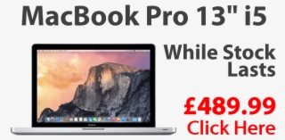 Macbook Pro 13" I5 £489 - Apple Macbook Air 13.3 Z0rj000f6 Core I5 Laptop #6097257