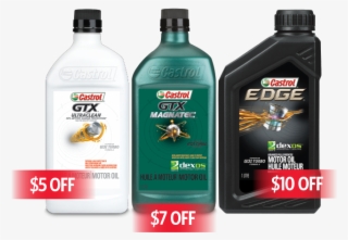 Promo Bottle - Castrol Gtx Magnatec Full Synthetic Motor Oil 6006 #6099005