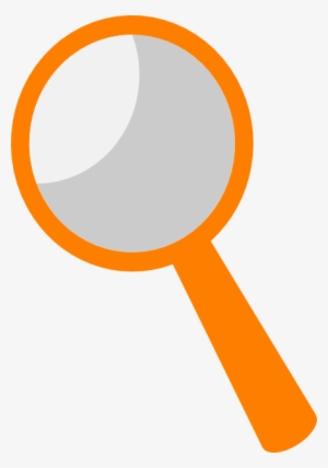 Magnifying Glass Clip Art - Magnifying Glass Icon Png Orange #610120