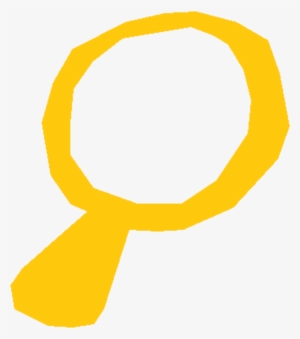 Big Image - Yellow Magnifying Glass Png #610183