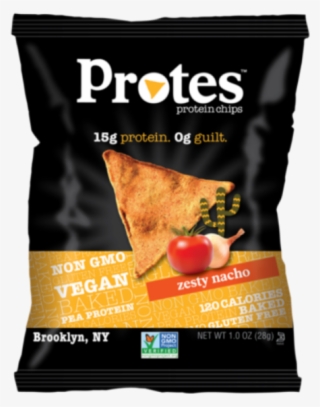 Zesty Nacho Protein Chips - Protes Protein Chips Zesty Nacho 1oz #610780
