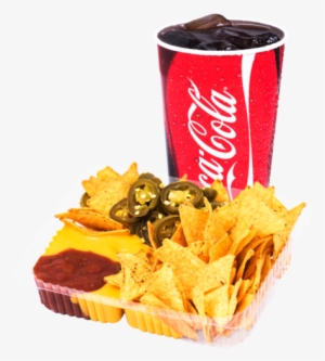 Nachos Large Menu - 16oz Coke Paper Cup #610810