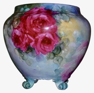 Jardiniere And Roses And Painted - Peony #611189