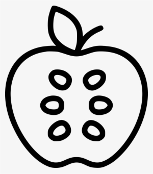 Apple Fruit Vitamin Healthy Food Diet Svg Png Icon - Clip Art #611473