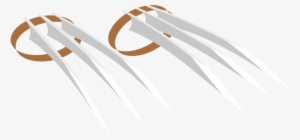 Claws Clipart Wolverine Claw - Portable Network Graphics #611475