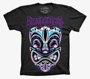 Steadfast Brand Tiki Mask T-shirt Design - Day Of The Dead Tiki #611499