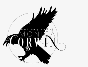 Silhouette Flying Raven Clipart #611548