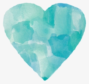 413 Images About Background On We Heart It - Watercolor Heart Clip Art #611795