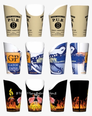 Fry Scoop Cups - French Fries Paper Cup #612910