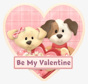 Puppy Clipart Valentine - Valentine Puppies Clipart #613000