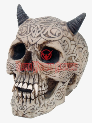 Celtic Carved Devil Skull #613067