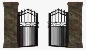 Graphic Royalty Free Png Transparent Images Pluspng - Open Gate Png #613236