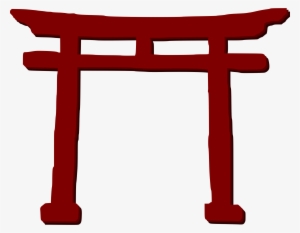 Torii Gate Free Download Png - Japanese Gate Clipart #613427