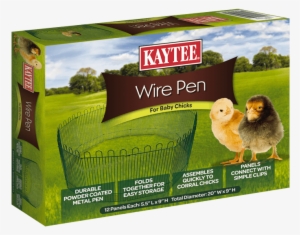 Kaytee Chicken Wire Pen For Baby Chicks - Kaytee Pen Wire Chicks Rnd 20x9in {bin-2} #613654