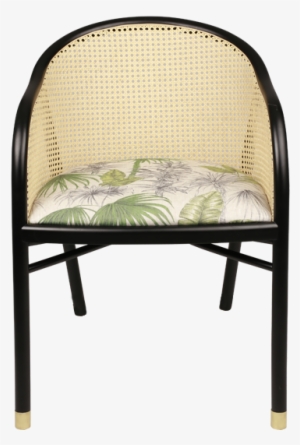 Cavallo Armchair In Banana Tree Print - Chaise Cavallo #614021