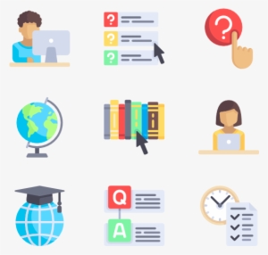 E-learning 100 Icons - E Learning Icons Free #614965