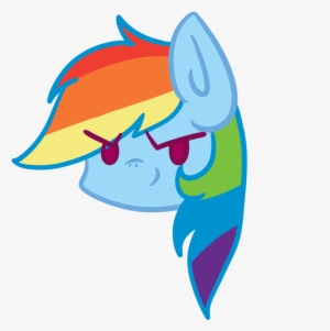 Image Library Stock Artist Xsiggix Head Rainbow Dash - Rainbow #615440
