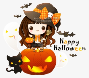 Kawaii Halloween By Tho-be On Deviantart Banner Free - Halloween Kawaii #615724