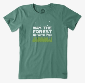 Women's Forest Be With You Crusher Tee - Active Shirt #615856