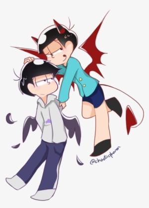 Fallenangel Ichi And Devil Oso - Cartoon #616720