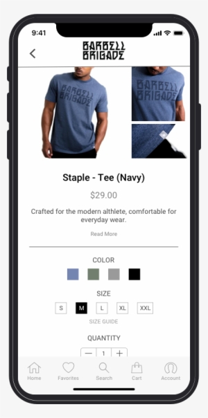 Product Screen - Shopping Cart #616902