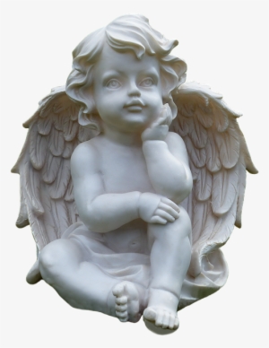 Small Angelic Angels Png - Transparent Cupid Statue Png #617071