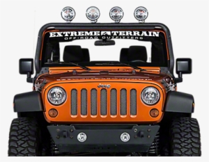 Orange Jeep Png Picture - Jeep Wrangler Lights #617170