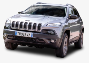 Gray Jeep Cherokee Car Png Image - Back Side Car In Png #617254