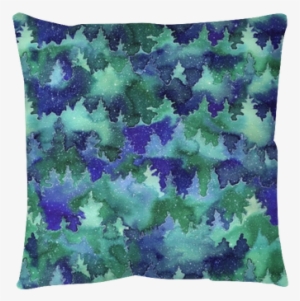 Winter Background With A Christmas Tree In The Snow - Watercolor Background Christmas #617257