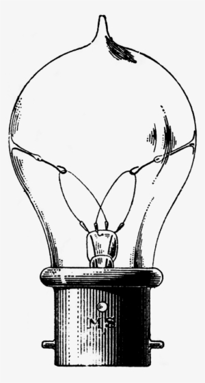 Download Vintage Image Light Bulbs In Png Format With - Vintage Light Bulb Illustration #617534