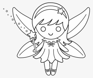 Cartoon Fairy Drawing At Getdrawings - Draw A Fairy Easy #617691