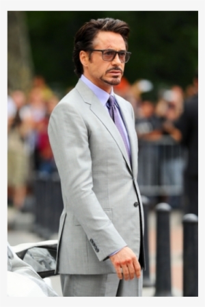 The Avengers In Ny Central Park Robert Downey Jr - Robert Downey Jr Suit #618042