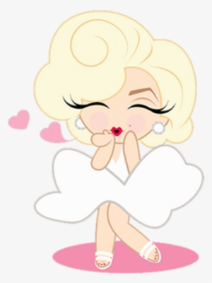 Mini Marilyn - Mini Marilyn Monroe Cartoon #618574