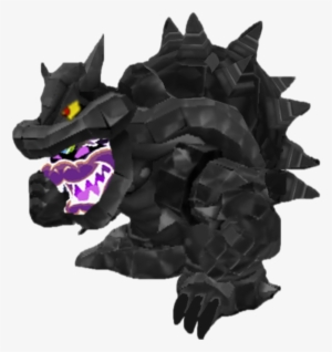 Black Paint Dreamy Robobowser - Paper Mario Black Bowser #618675