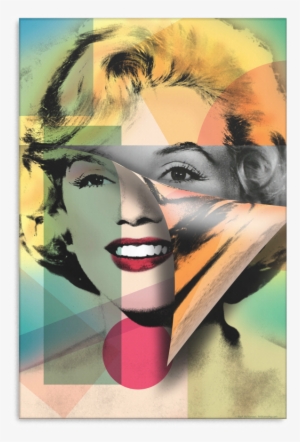 Marilyn Monroe 'folded' Canvas - Marilyn Monroe I By Mark Ashkenazi, Canvas Giclee Wall #618698