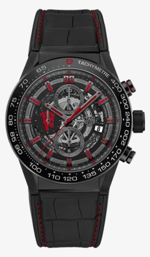 Manchester United Limited Edition Carrera Heuer01 Chronograph - Tag Heuer Manchester United Watch #618756