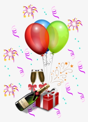 Party Decoration Transparent Png Clipart - New Year Clip Art Png #618945