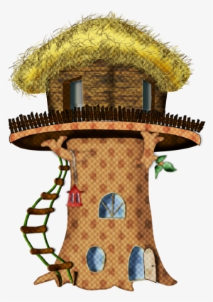 *✿*crea Con Casitas *✿* Mushroom House, Cartoon House, - Illustration #619268