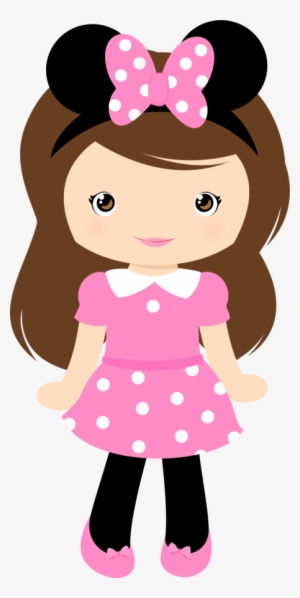 Cartoon Girl Cute Clipart Grafos Club House Minus Mu - Cute Girl Clipart #619621