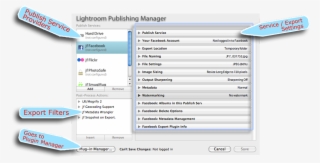 Items Show Up In The List Of Publish Services When - Lr Export To Facebook #6104063