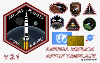 Pomug28 - Nasa Mission Patch Template #6106736