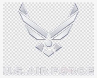 Us Air Force Logo Clipart Edwards Air Force Base United - Heart Balloon Gold Png #6107827