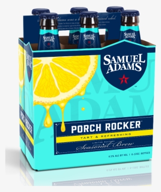 Samuel Adams Porch Rocker Ale Pack Oz Bottles Png Sam - Samuel Adams Fresh As Helles #6109340